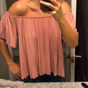 Off the shoulder top
